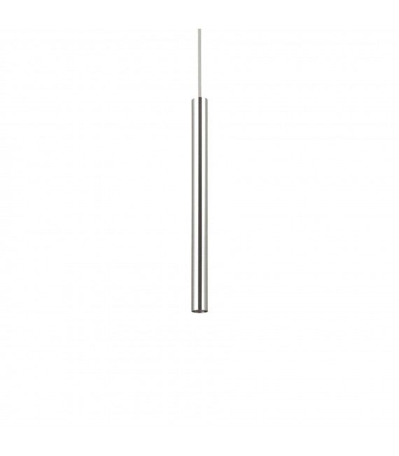 Design suspension Ultrathin Metal Chrome 1 bulb 60cm