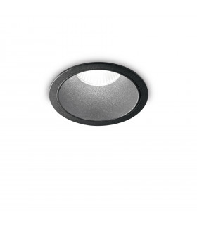Foco empotrable Game Aluminio Negro 1 bombilla 8cm