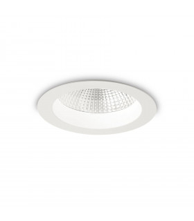 Spot encastré Basic Aluminium blanc 1 ampoule 7,1cm