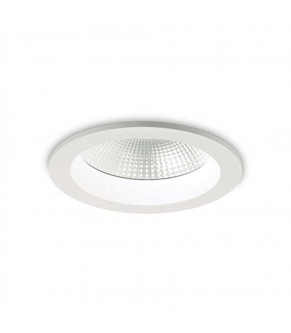 Basic recessed spotlight Aluminum white 1 bulb 8cm