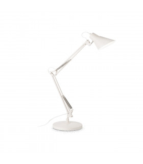 Sally Sobremesa Metal Blanco 1 bombilla 58cm