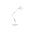 Wally table lamp White metal 1 bulb 58cm