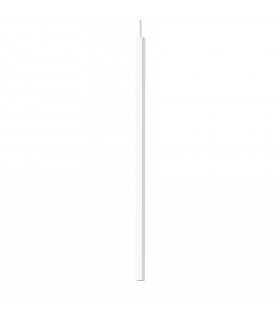 Sospensione di design Ultrasottile Metallo bianco 1 lampadina 115cm