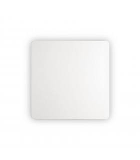 Aplique de pared Cover Aluminio Blanco 1 bombilla 20cm