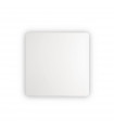 Applique murale Cover Aluminium blanc 1 ampoule 20cm