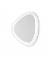 Integrated LED wall light Gingle White metal 170 bulbs 31cm