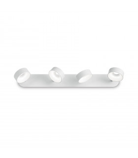 Plafonnier Oby Métal blanc 4 ampoules 13,5cm