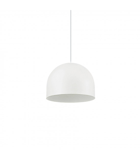 Pendelleuchte Tall Weißmetall 1 Glühbirne 25cm