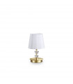 Table lamp Pegaso Metal Satin brass 1 bulb 30cm