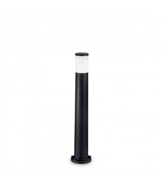 Garden bollard Amelia Resin Black 1 bulb 80cm