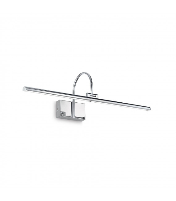Lampada da quadro Bonjour in metallo cromato 1 lampadina 17,5 cm