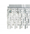 Suspension Elisir Métal Chrome 8 ampoules 48,5cm