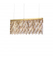 Suspension Elisir Métal Laiton 6 ampoules 48,5cm