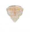 Ceiling light Design Dubai Metal Brass 6 bulbs 44cm