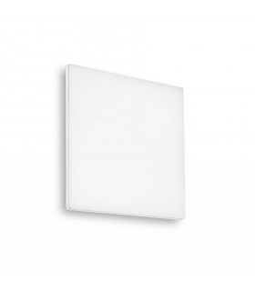Mib jardín plafón aluminio blanco 1 bombilla 5cm