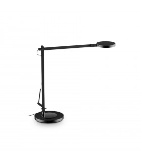 Lampe de table Futura Aluminium Noir 1 ampoule 65,5cm