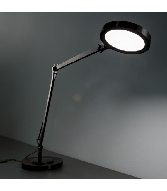 Lampe de table Futura Aluminium Noir 1 ampoule 65,5cm