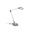 Lampe de table Futura Aluminium Aluminium 1 ampoule 65,5cm