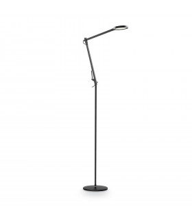 Futura reading lamp Aluminum Black 1 bulb 145cm