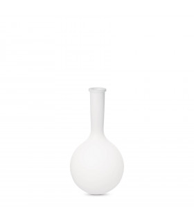 Lámpara de jardín portátil Tarro Plástico blanco 1 bombilla 76cm