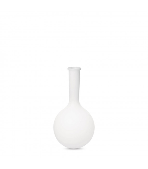 Portable garden lamp Jar White plastic 1 bulb 76cm