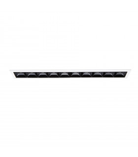 Recessed spotlight Lika Aluminum white 10 bulbs 4.8cm