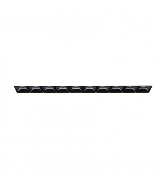 Recessed spotlight Lika Aluminum Black 10 bulbs 5.4cm