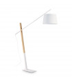 Lampadaire Eminent Bois blanc 1 ampoule 227cm