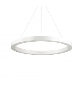 Lámpara colgante LED integrada Oracle White aluminio 1 bombilla 19,5cm