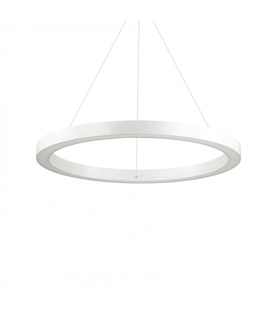 Integrated LED pendant light Oracle White aluminum 1 bulb 19.5cm