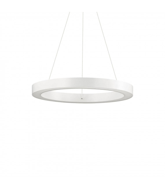 Lámpara colgante LED integrada Oracle White aluminio 1 bombilla 19,5cm