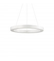 Suspension LED intégré Oracle Aluminium blanc 1 ampoule 19,5cm