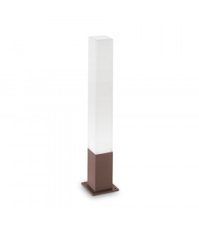 Gartenpoller Edo Aluminium Café 1 Birne 79cm