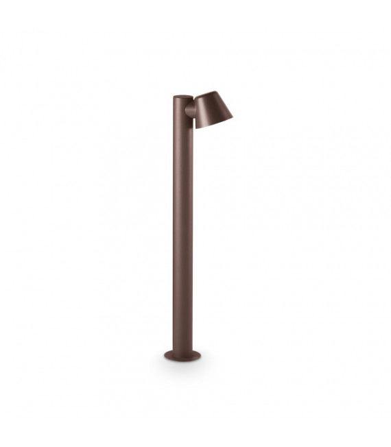 Borne de jardin Gas Aluminium Café 1 ampoule 80cm