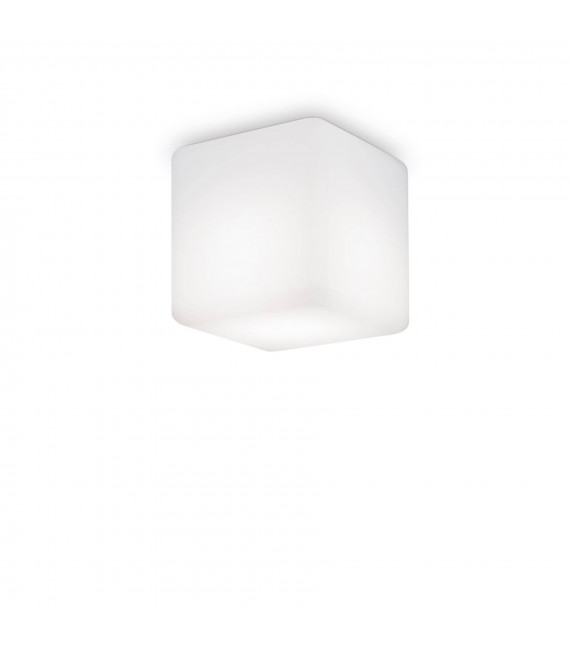 Spot Downlight Luna Weißer Kunststoff 1 Glühbirne 13cm