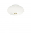 Plafonnier Arizona Verre blanc 5 ampoules 25cm