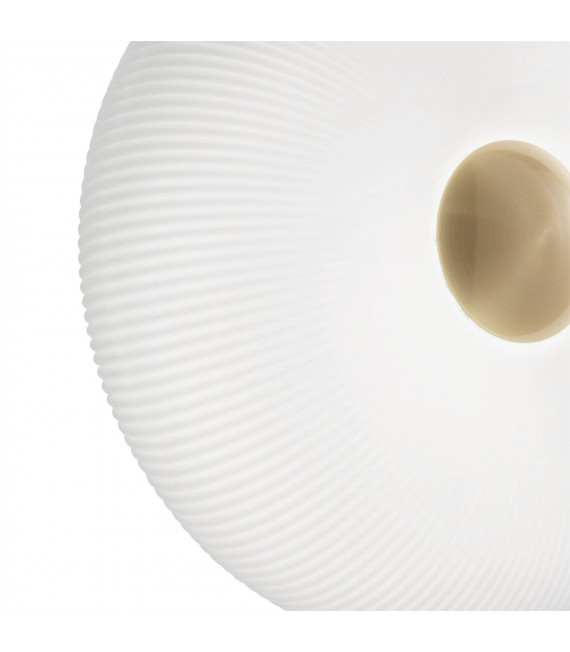 Plafonnier Arizona Verre blanc 5 ampoules 25cm
