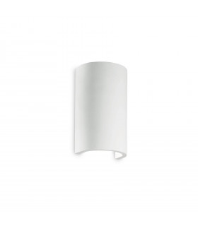 Aplique Flash escayola blanca 1 bombilla 18cm