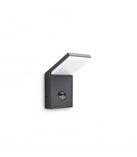 Modern wall lamp Style Aluminum Anthracite 1 bulb 17cm