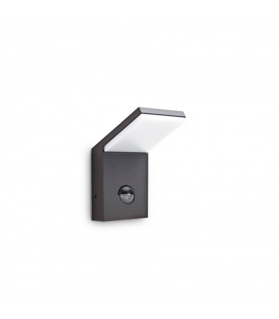 Moderne Wandleuchte Style Aluminium Anthrazit 1 flammig 17cm