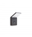 Modern wall lamp Style Aluminum Anthracite 1 bulb 17cm