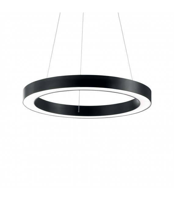 Integrierte LED-Aufhängung Oracle Aluminium Schwarz 1 Birne 19,5 cm