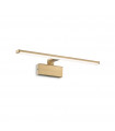 Applique à tableau Alma Métal Laiton satiné 1 ampoule 9cm