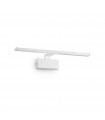 Applique à tableau Alma Métal blanc 1 ampoule 9cm