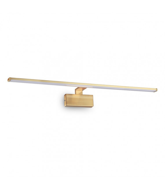 Lampada per quadri Alma Metallo Ottone satinato 1 lampadina 9cm