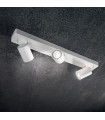 Spotlight bar Rudy White metal 3 bulbs 11.5cm