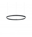 Integrated LED suspension Oracle Aluminum Black 1 bulb 9cm