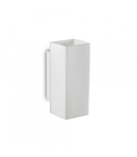 Applique Paul Metallo bianco 2 lampadine 17cm