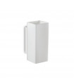 Applique murale Paul Métal blanc 2 ampoules 17cm