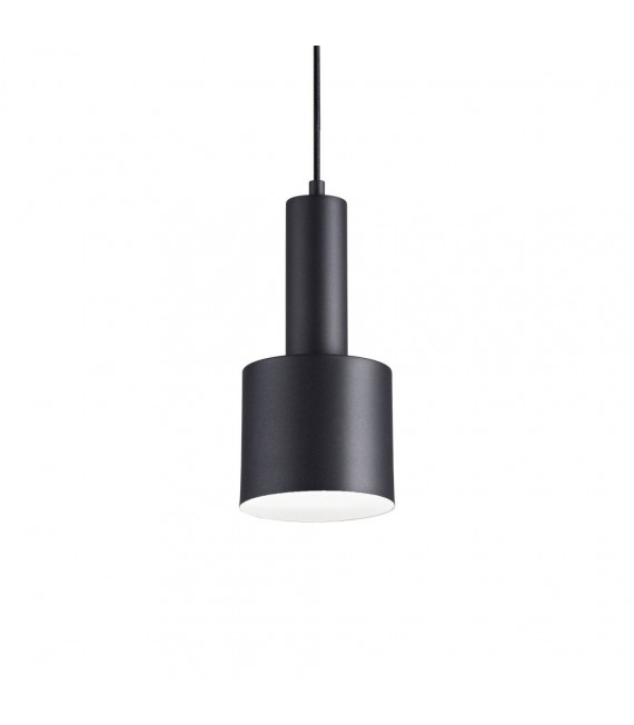 Ciondolo di design Holly Black Metal 1 lampadina 31cm